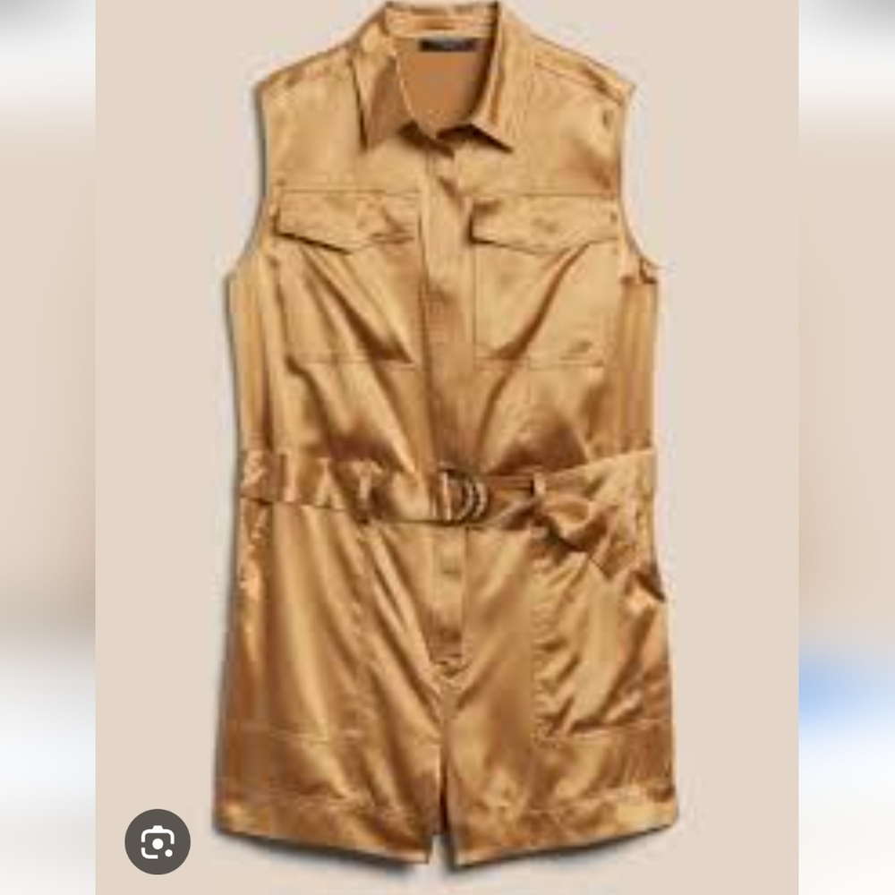 Banana Republic Daydream Silk Romper - Picture 2 of 10